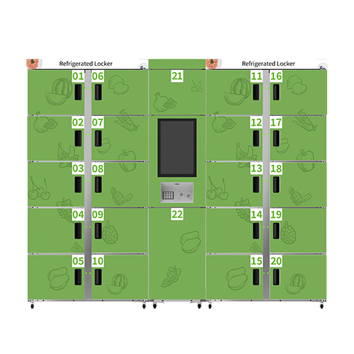 Armario inteligente para alimentos frescos.